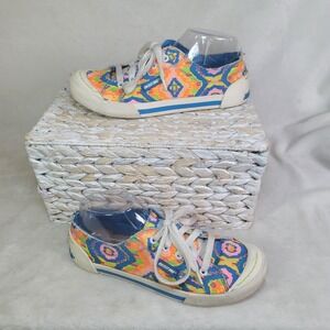 Rocket Dog Jazzin Streetwear Colorful Sneakers Neon Electric Boogie Rave Size 7